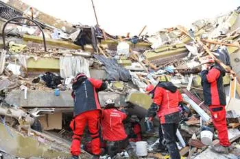 Hatay bölgesinde depremzede yardımı